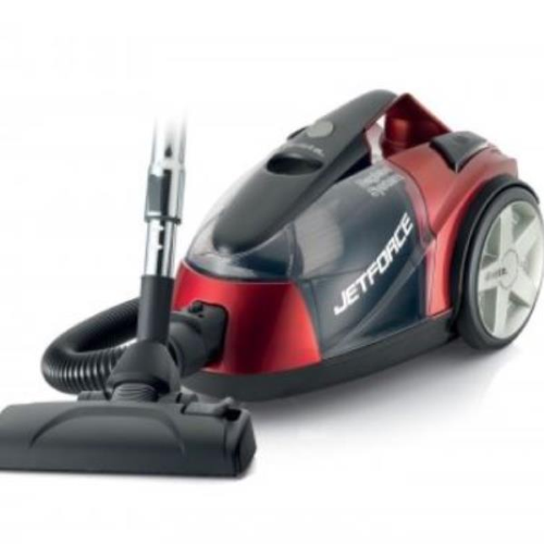 ARIETE 2791 JET FORCE ASPIRAPOLVERE SENZA SACCO 800 W FILTRO HEPA CAPACITÀ 2,5 L MOTORE CICLONICO RUOTE GOMMATE ACCESSORI INCLUSI ROSSO